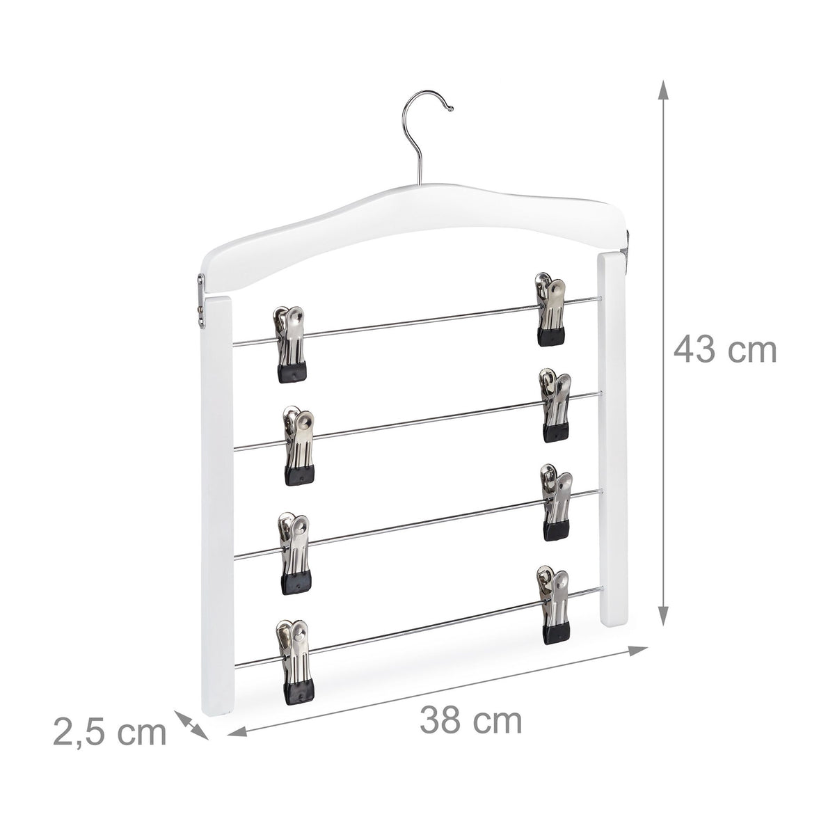 Several clothes hangers 2-pack