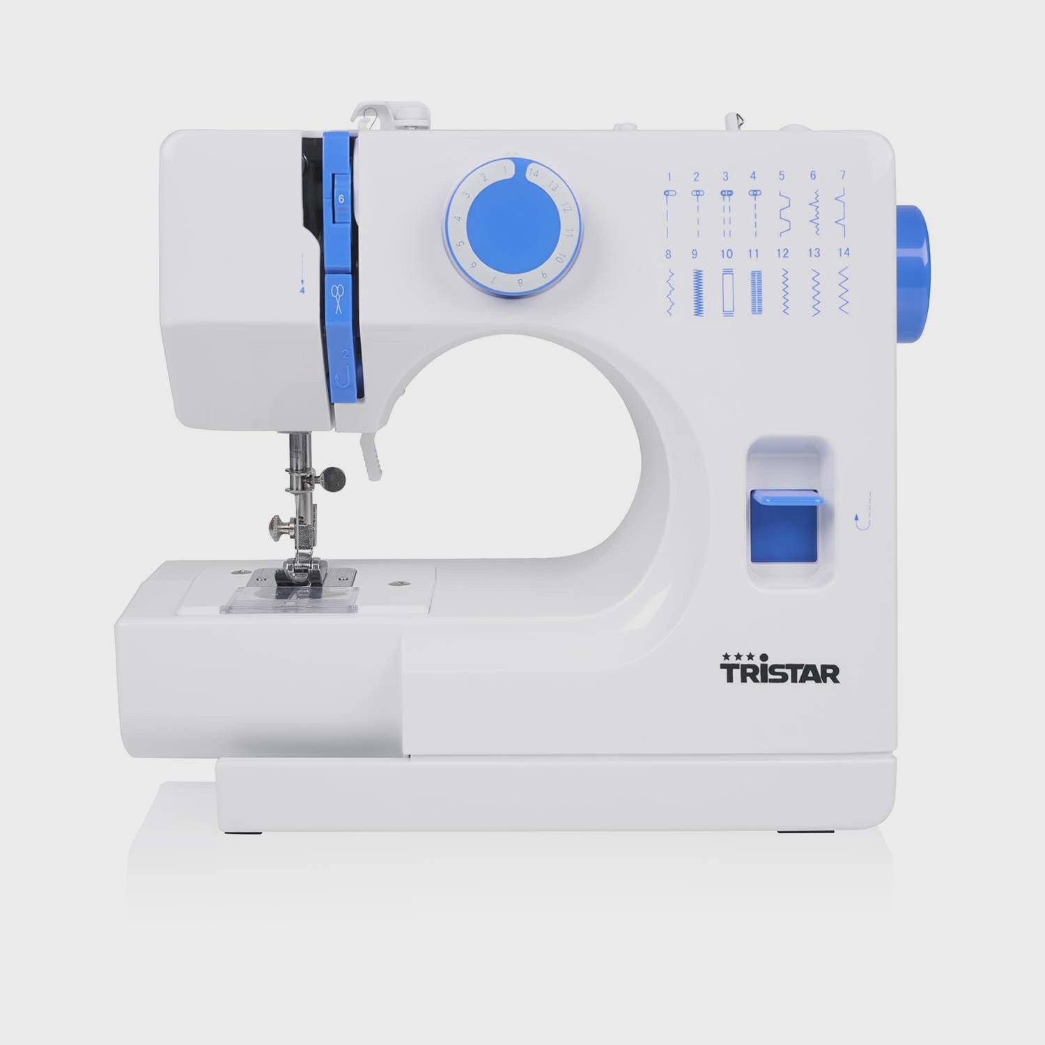 Sewing Machine with 14 Stitches, Free Arm, LED Light