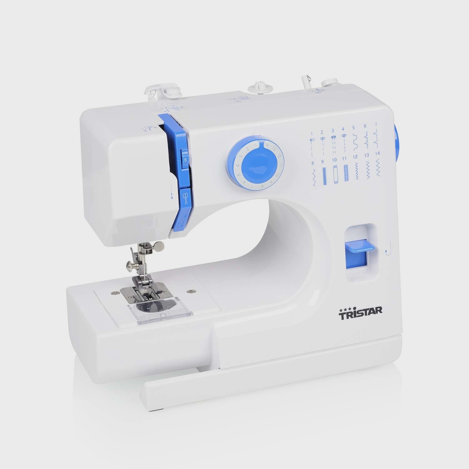 Sewing Machine with 14 Stitches, Free Arm, LED Light