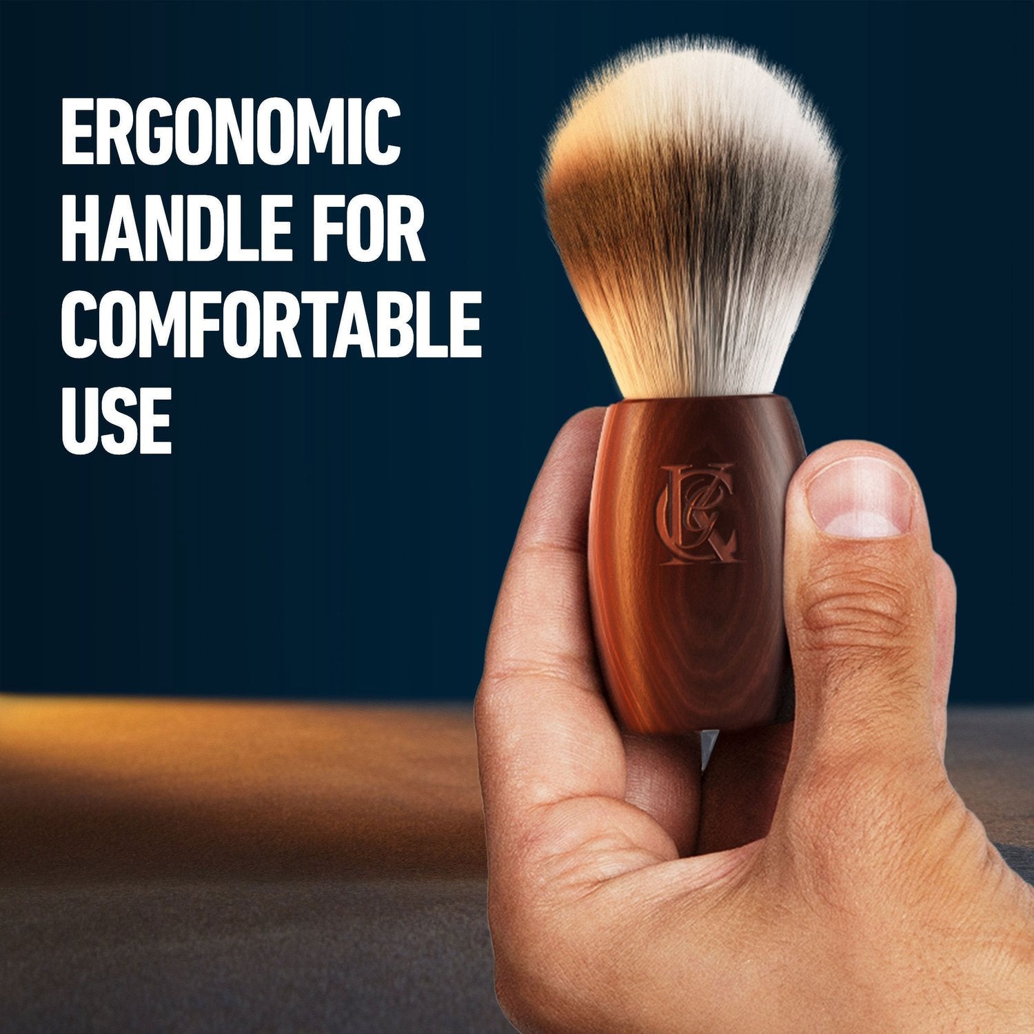 Shaving Brush - Shaving brush with wooden handle