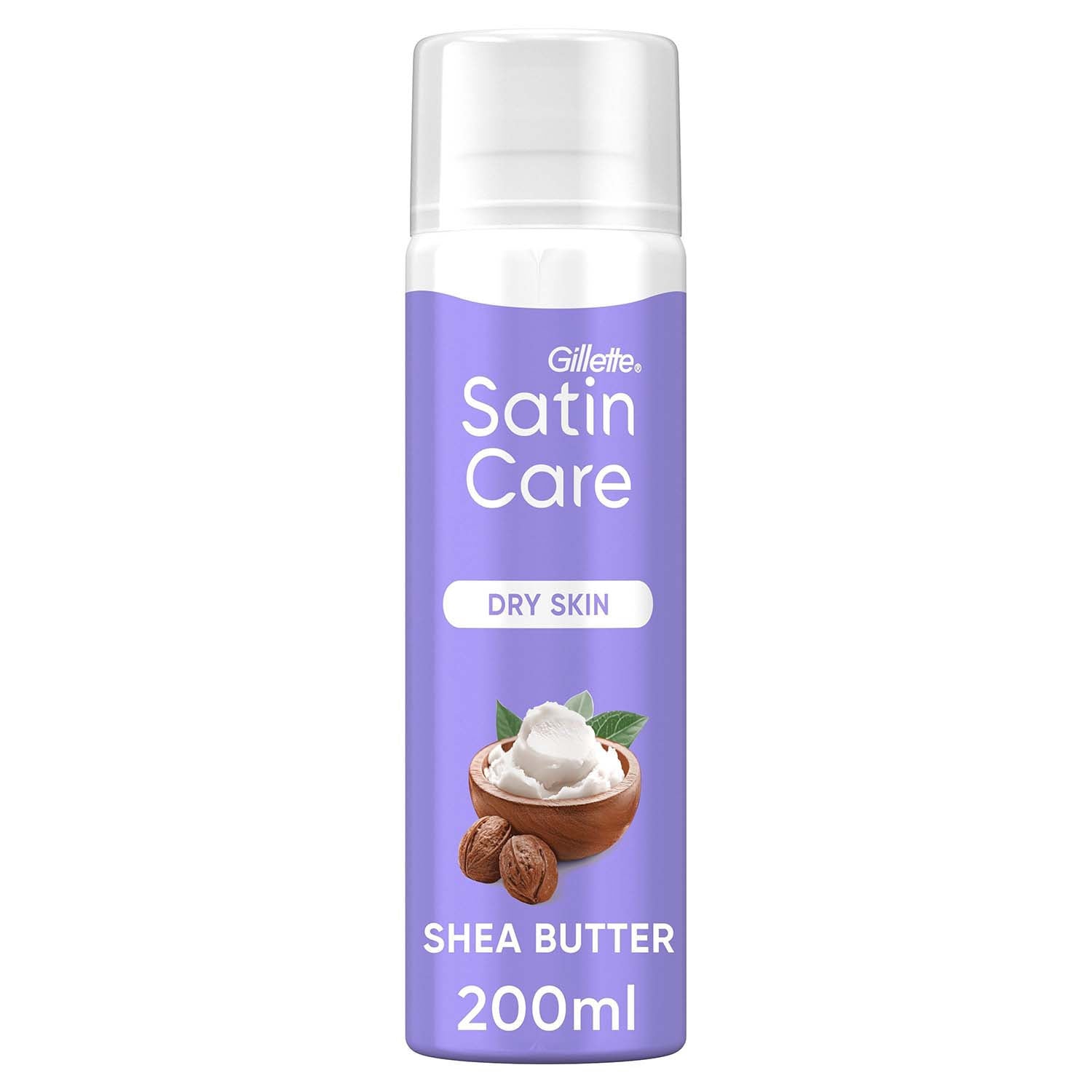 Shaving Gel for Women, Shea Butter, Dry Skin, 200ml