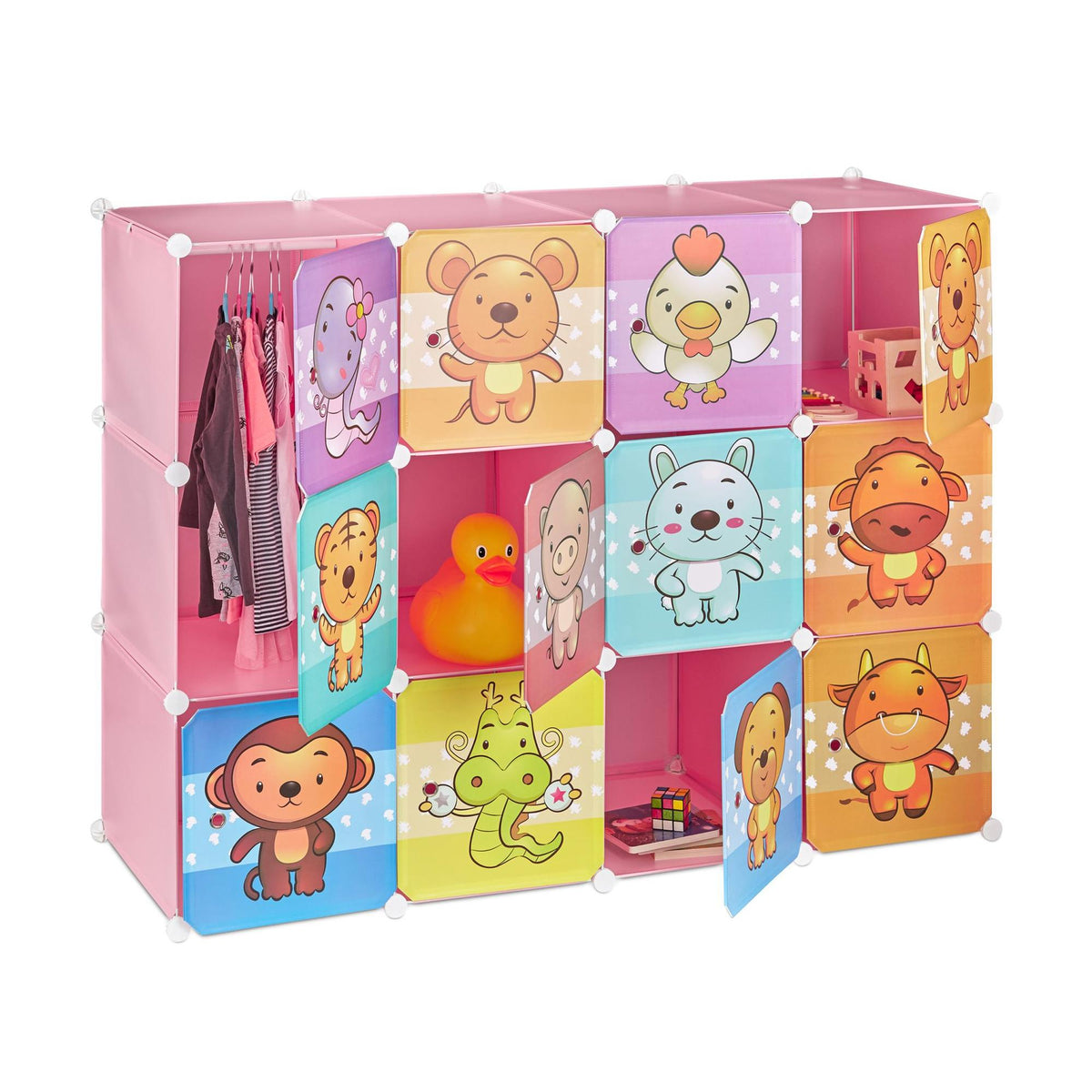 Shelf for children's room with motif