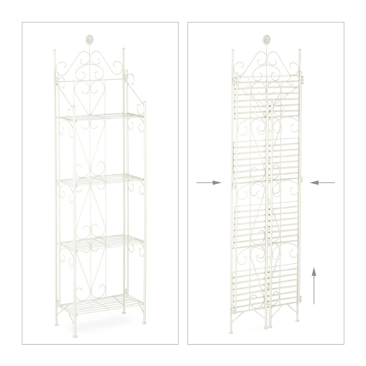Shelf for plants Metal 4 Shelves