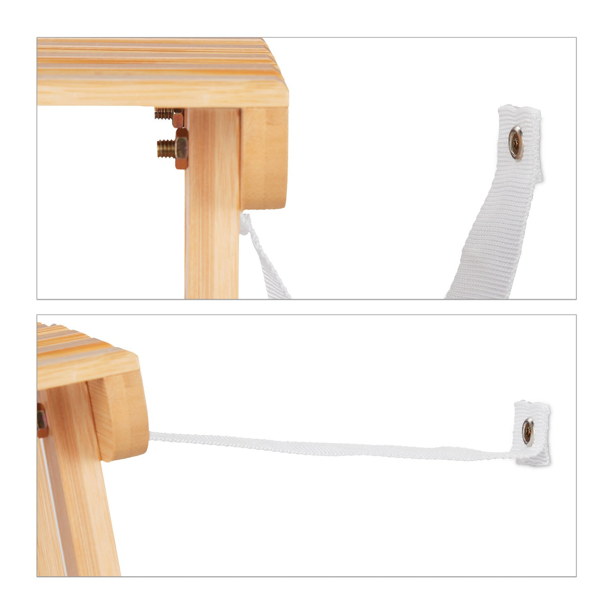 Shelf for plants in bamboo with wheels