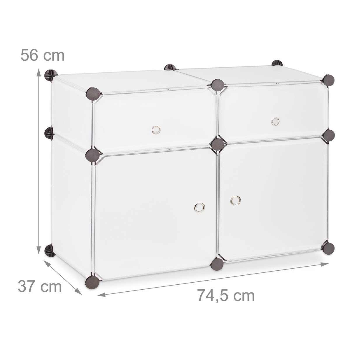 Shelf system 4 compartments