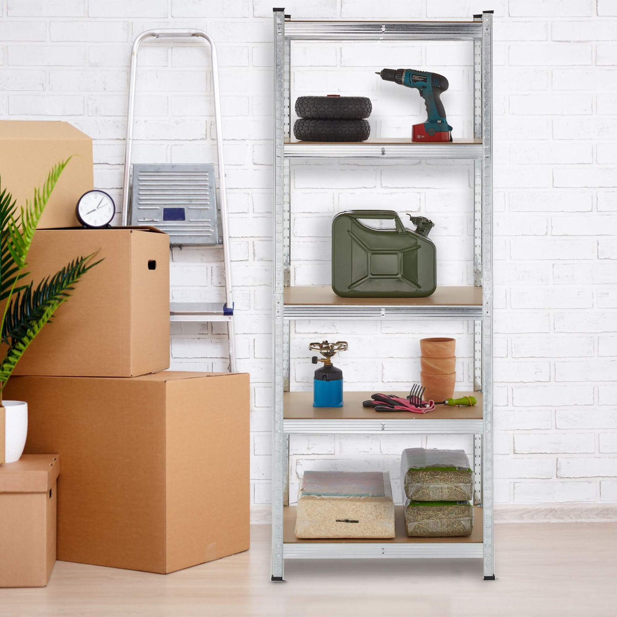 Shelves for heavy loads, 2 pcs