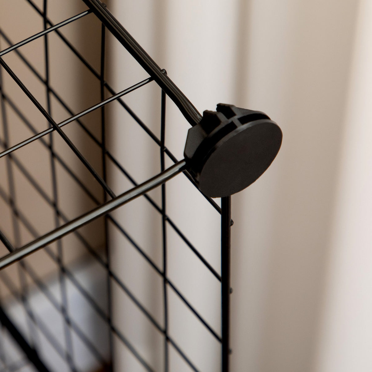 Shelving System Diy Plug-In Shelving Made Of Steel Wire, 9 Compartments Shoe Rack, Black, For Living Room, 35X35X35Cm Per Cube