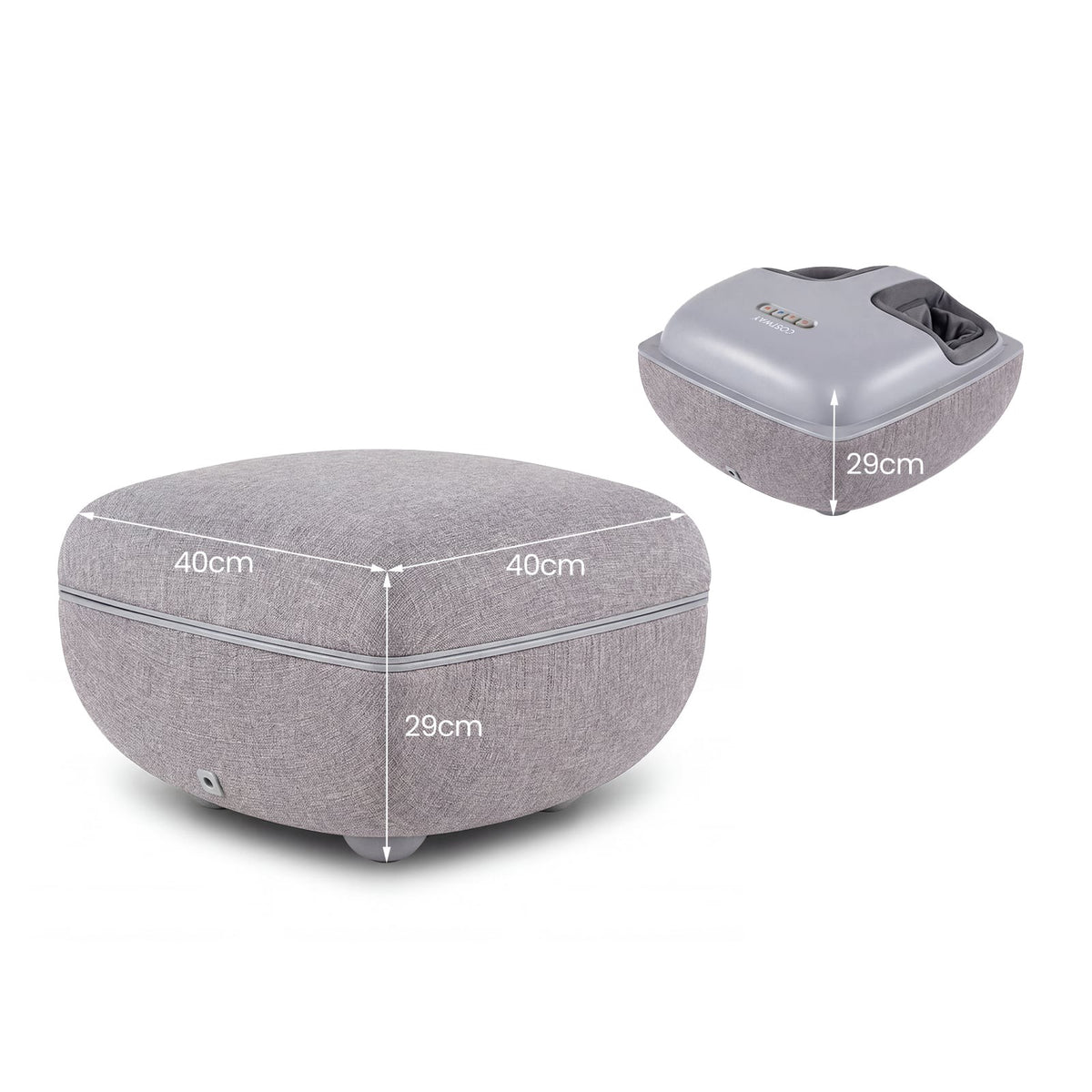 Shiatsu Foot Massager with Heat & 3-Level Kneading