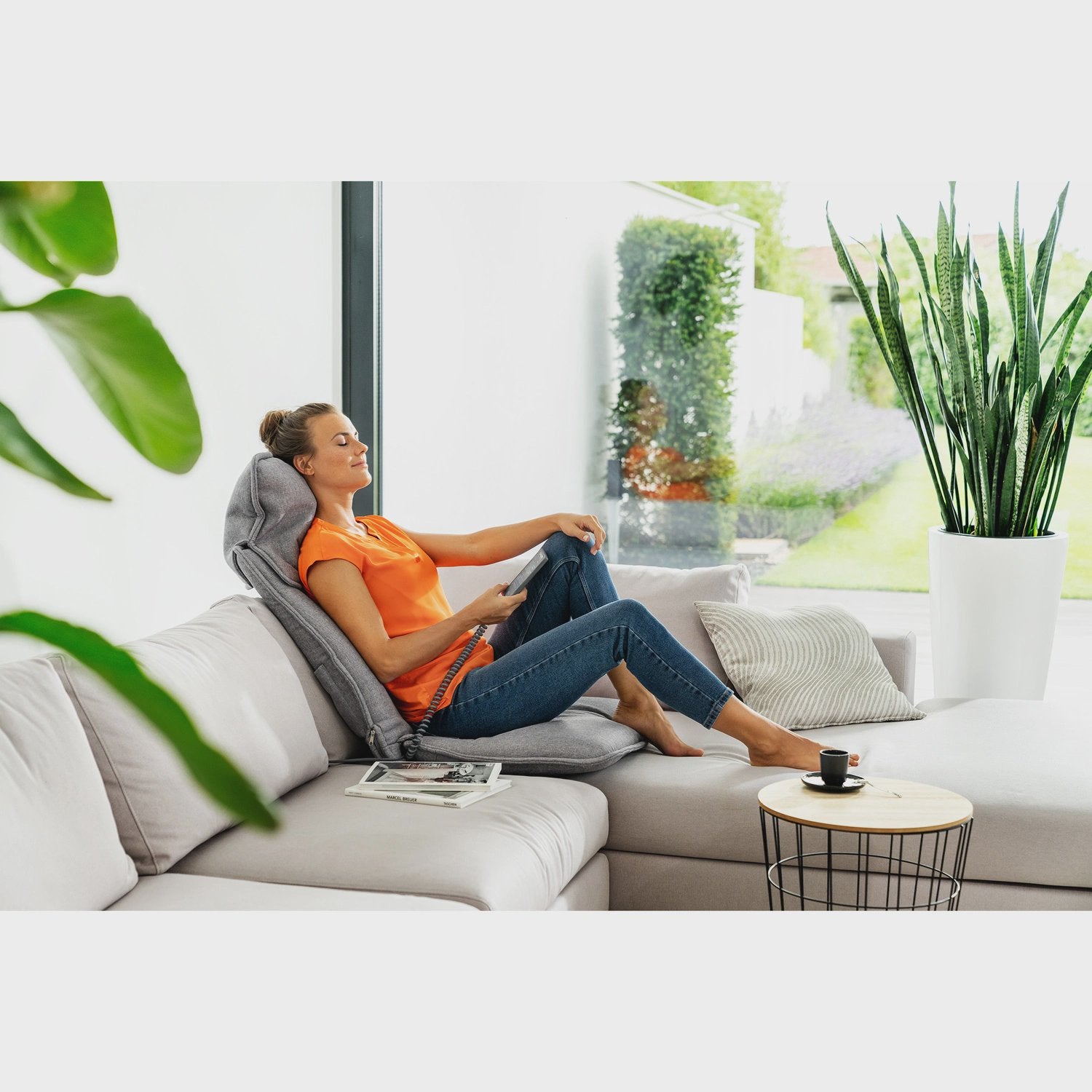 Shiatsu Massage Seat with Adjustable 4D Heads