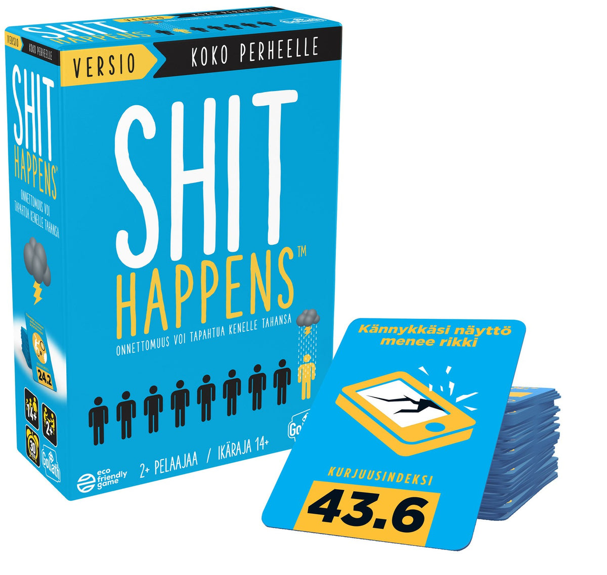 Shit Happens Family Game - In Finnish