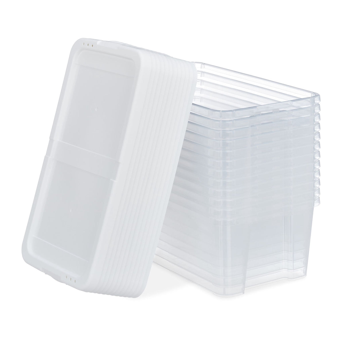 Shoe Boxes Plastic Set of 12