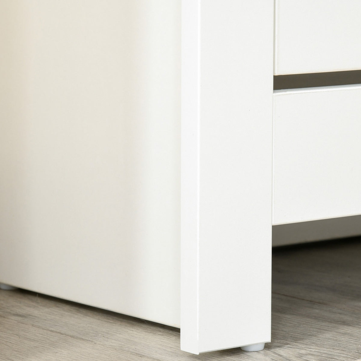 Shoe Cabinet, Space-Saving Shoe Tipper With 2 Flaps For 12 Pairs Of Shoes, Shoe Rack For Hallway, White + Natural