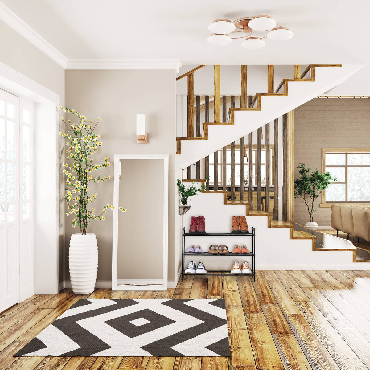 Shoe Rack with 3 Levels