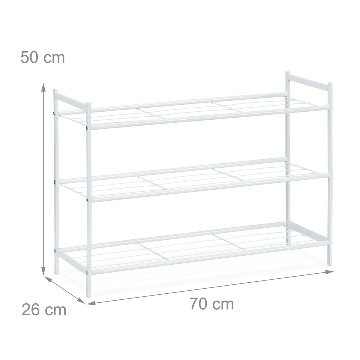 Shoe Rack with 3 Levels