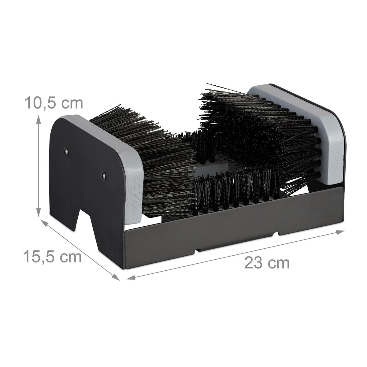 Shoe Scraper with Brushes for Outdoor Cleaning