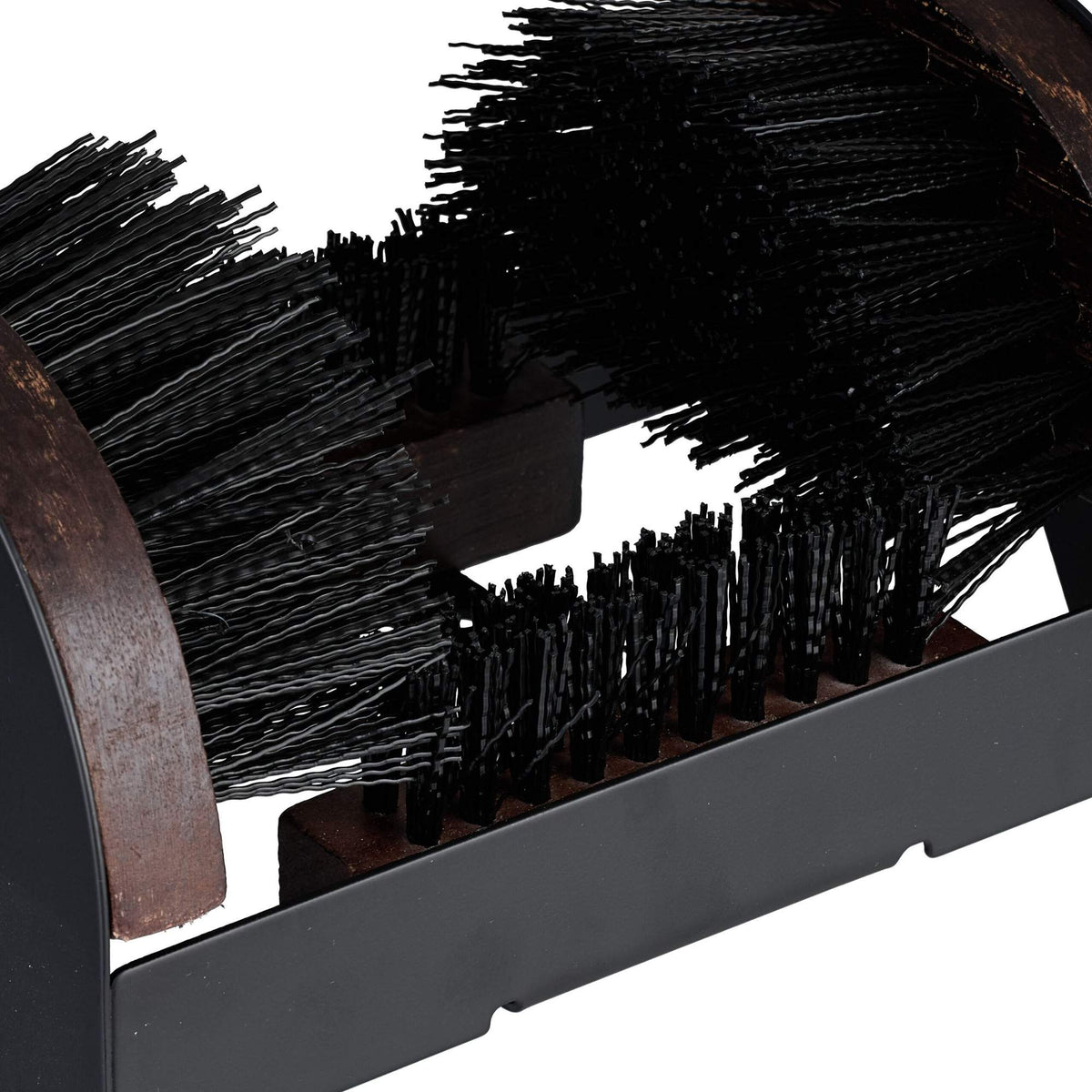 Shoe Scraper with Surround Brushes for Outdoor Cleaning