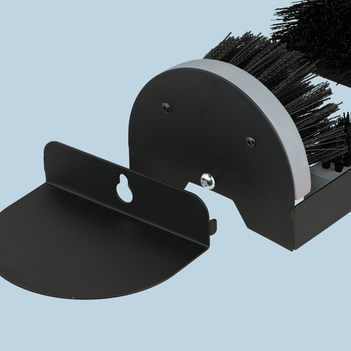 Shoe Scrubber with Surround Brushes for Work Boots