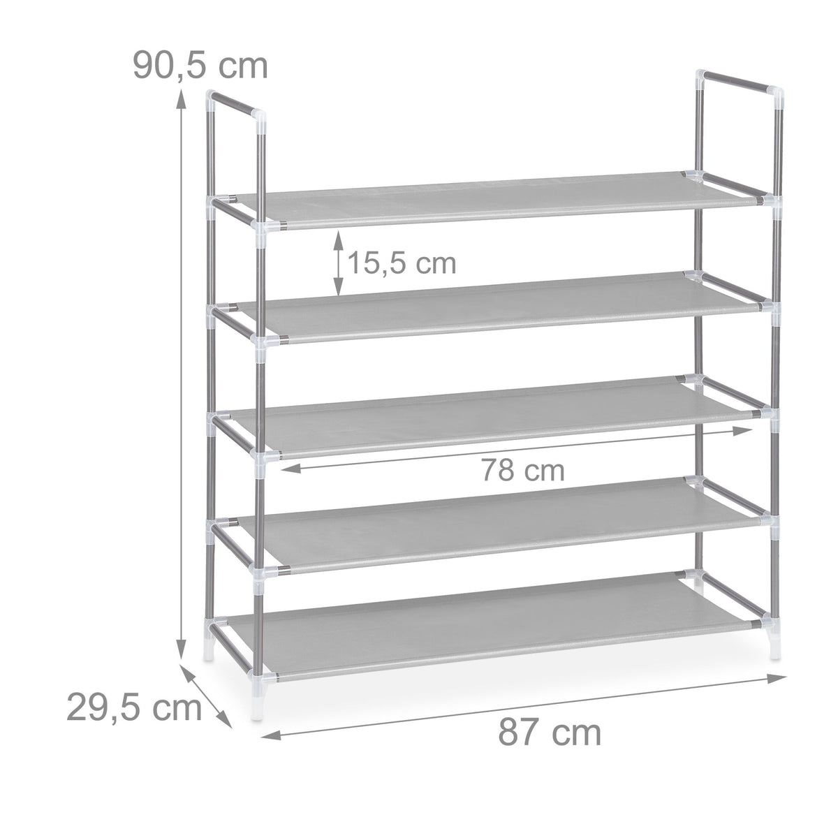 Shoe rack for 20 pairs of shoes