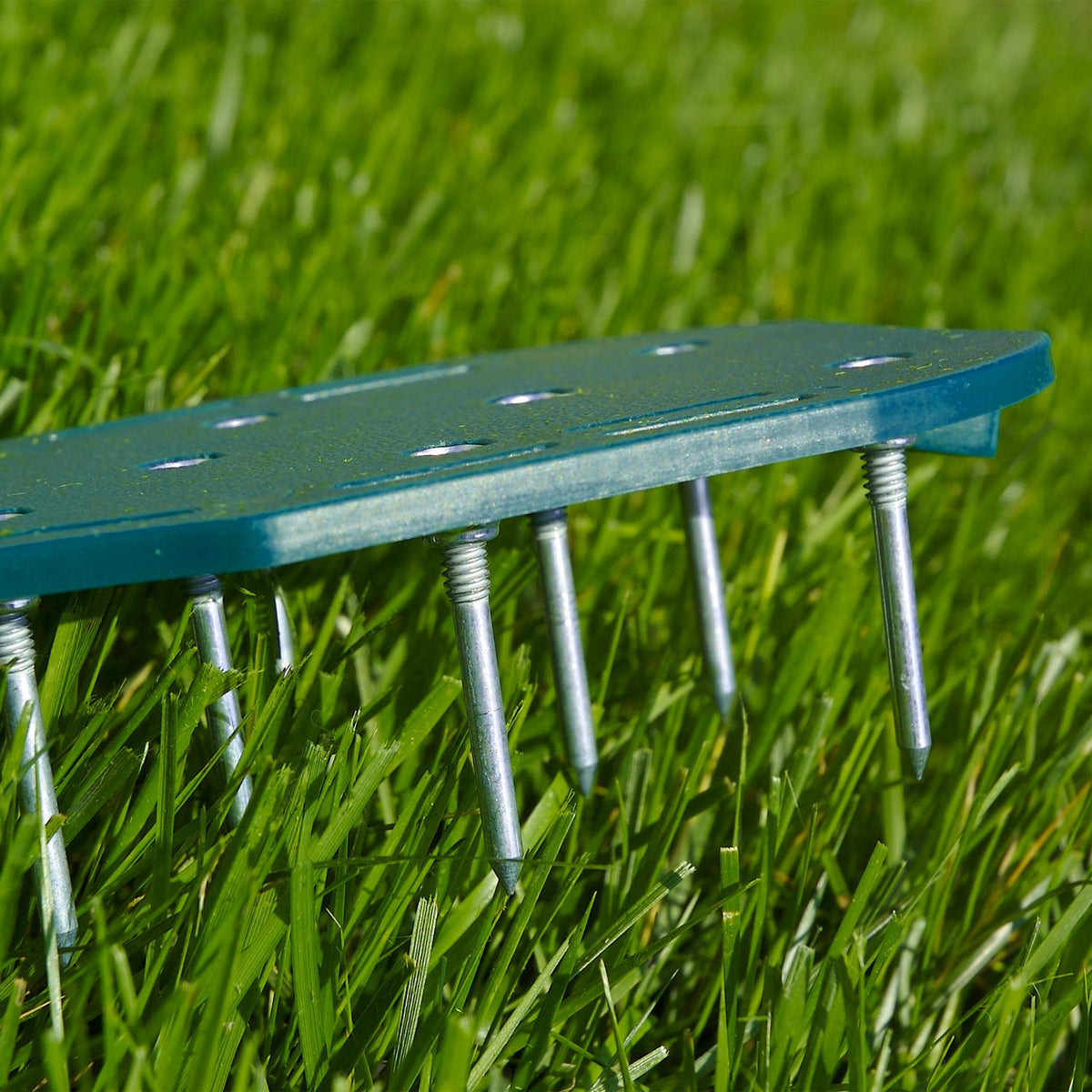 Shoes for lawn aerators