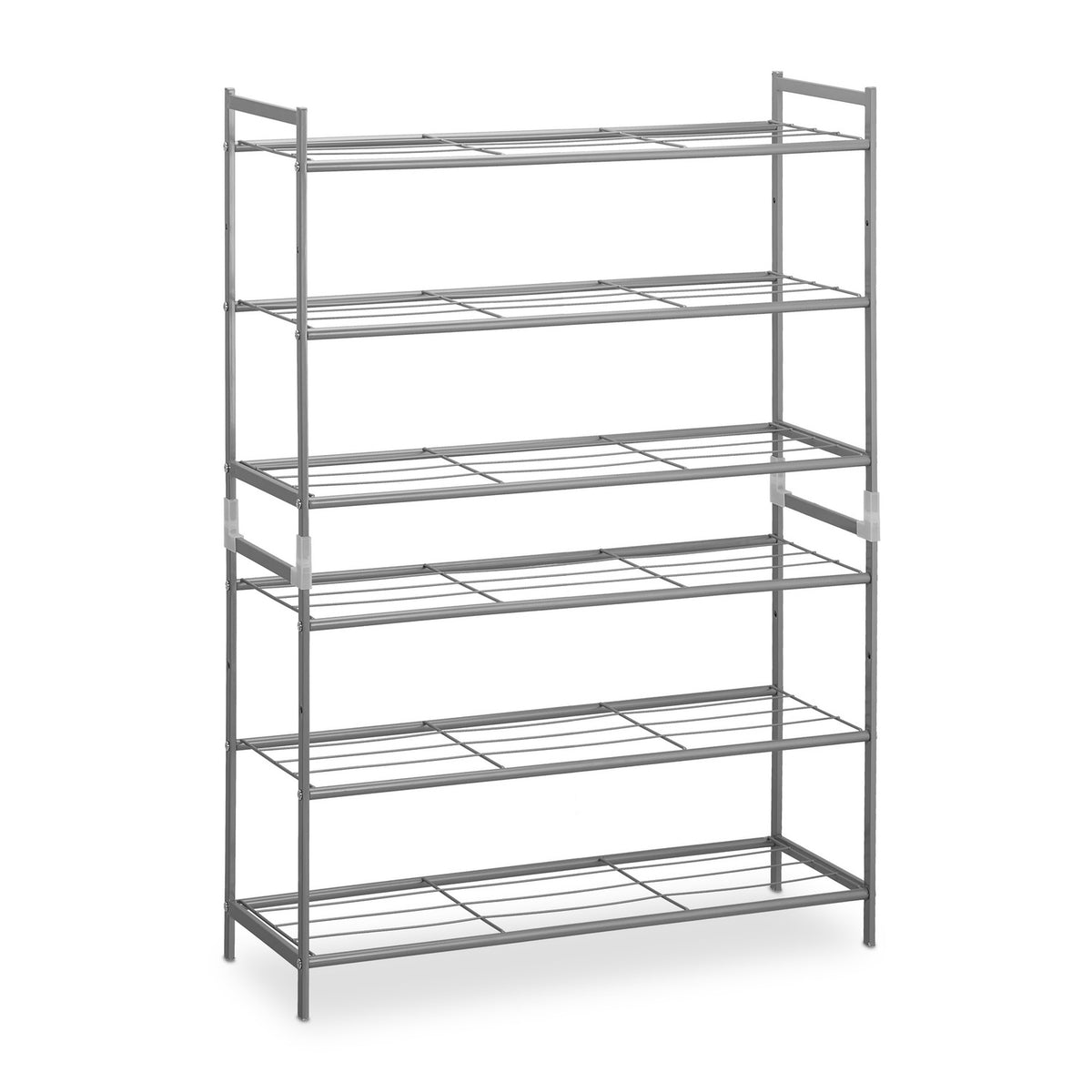 Shoe shelf stackable 3 shelves