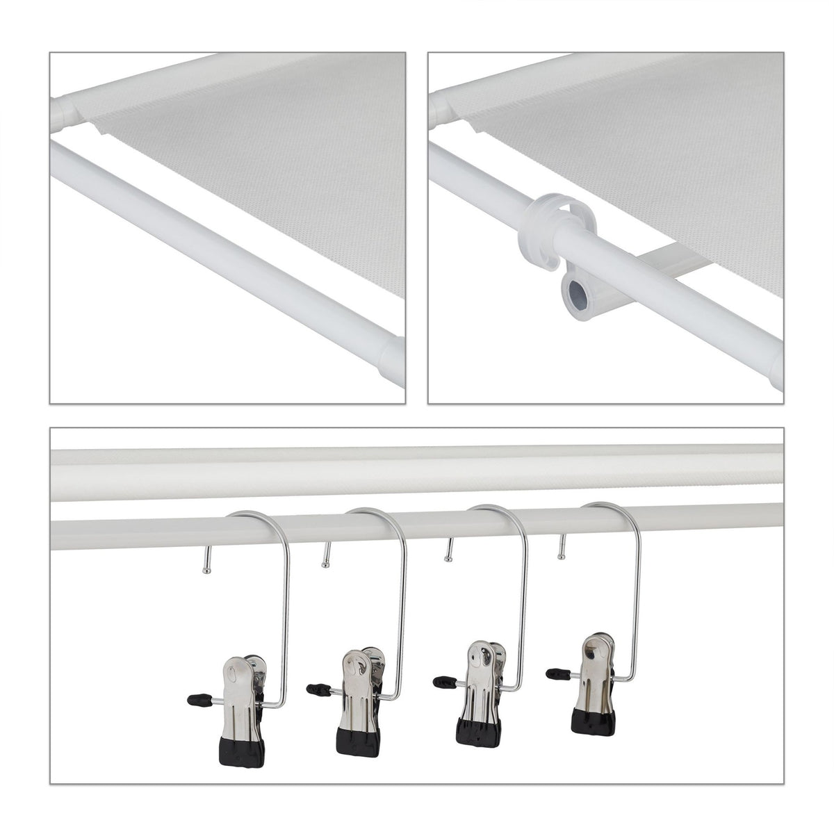 Shoe shelf with boot compartment