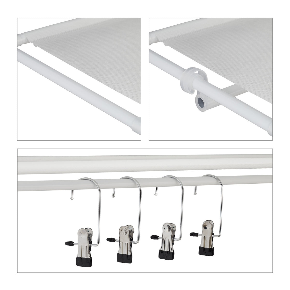 Shoe shelf with boot compartment