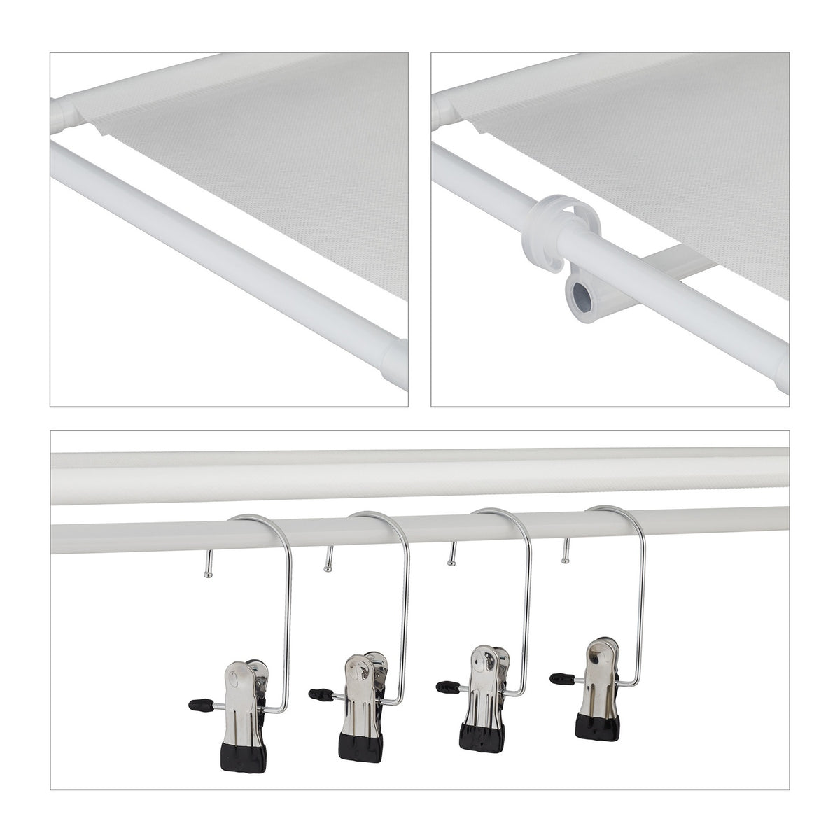 Shoe shelf with boot hanger