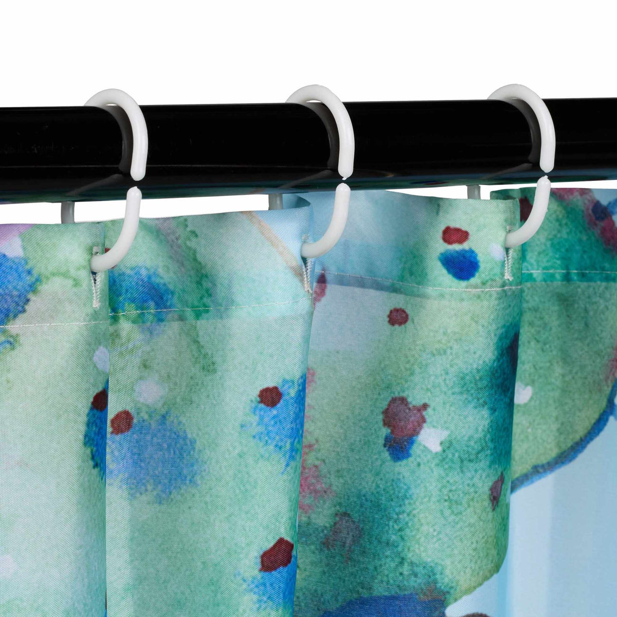 Shower curtain 180x200 cm with motif