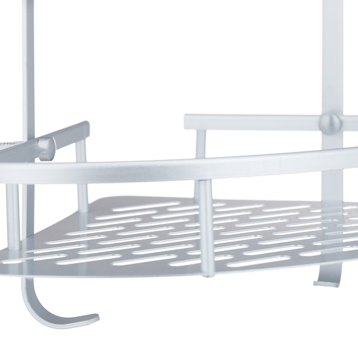 Shower shelf with 2 shelves
