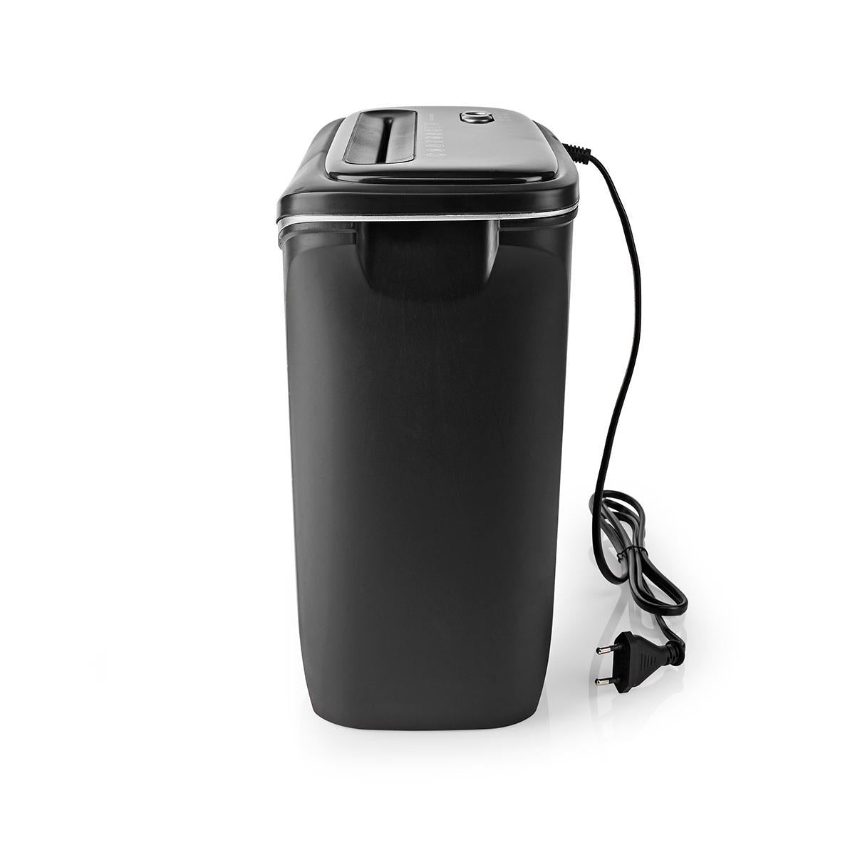 Shredder | 6x A4 pages | 12 l | Safety standard: DIN 4 | 300 W | Black