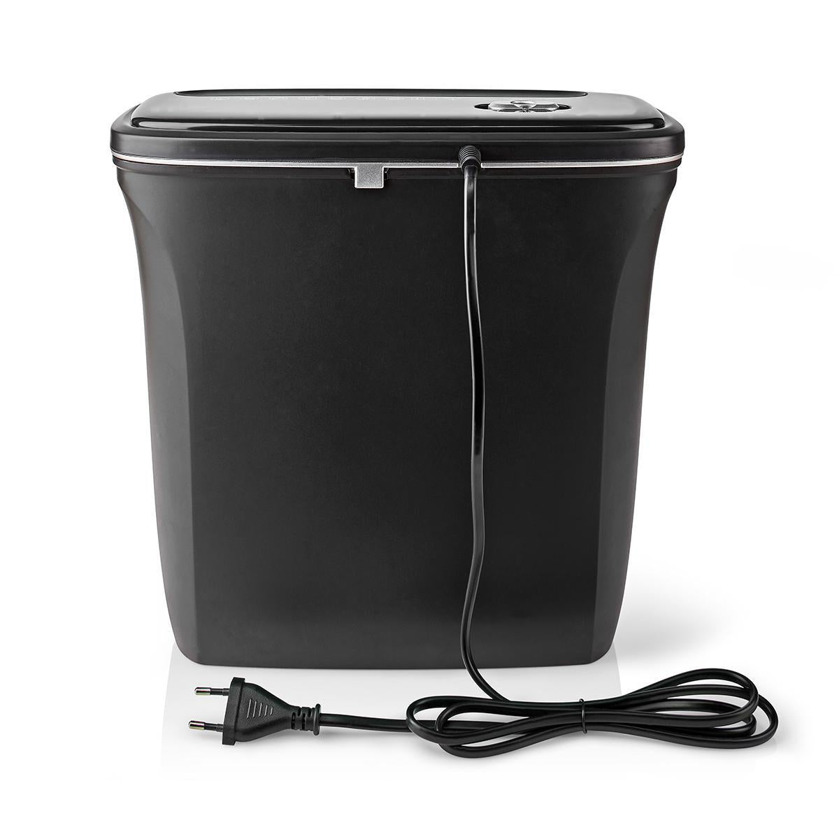 Shredder | 6x A4 pages | 12 l | Safety standard: DIN 4 | 300 W | Black