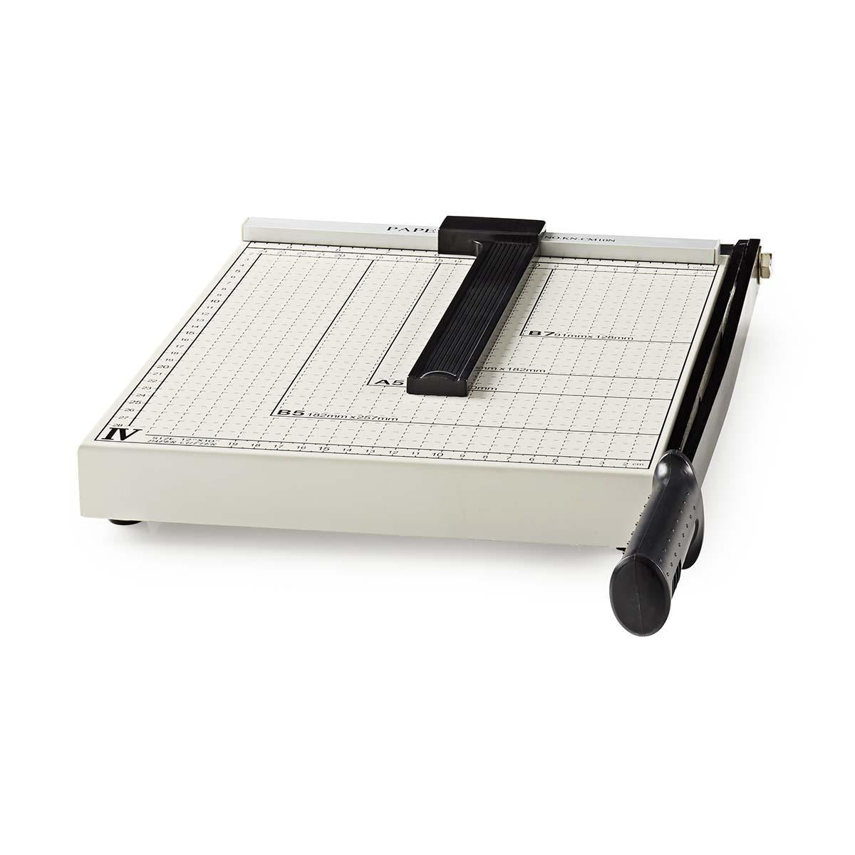 Shredder | Max. cutting size: 210 x 297 mm | Type of knife: Metal | Metal | Black / White