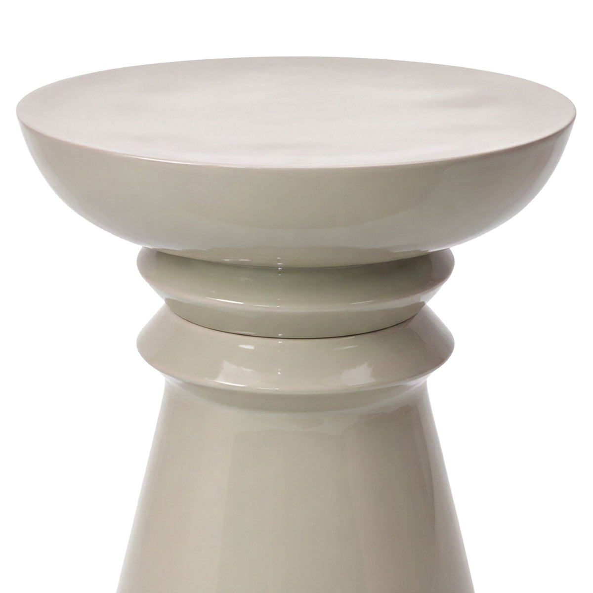 Side Table & Stool, Chess-Piece Design