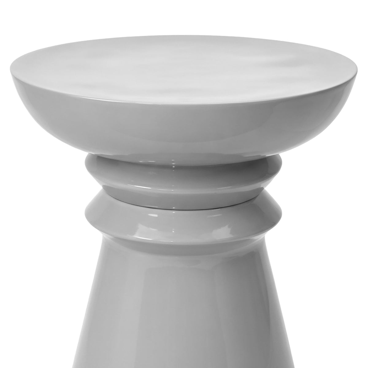 Side Table & Stool, Chess-Piece Design, Versatile Use
