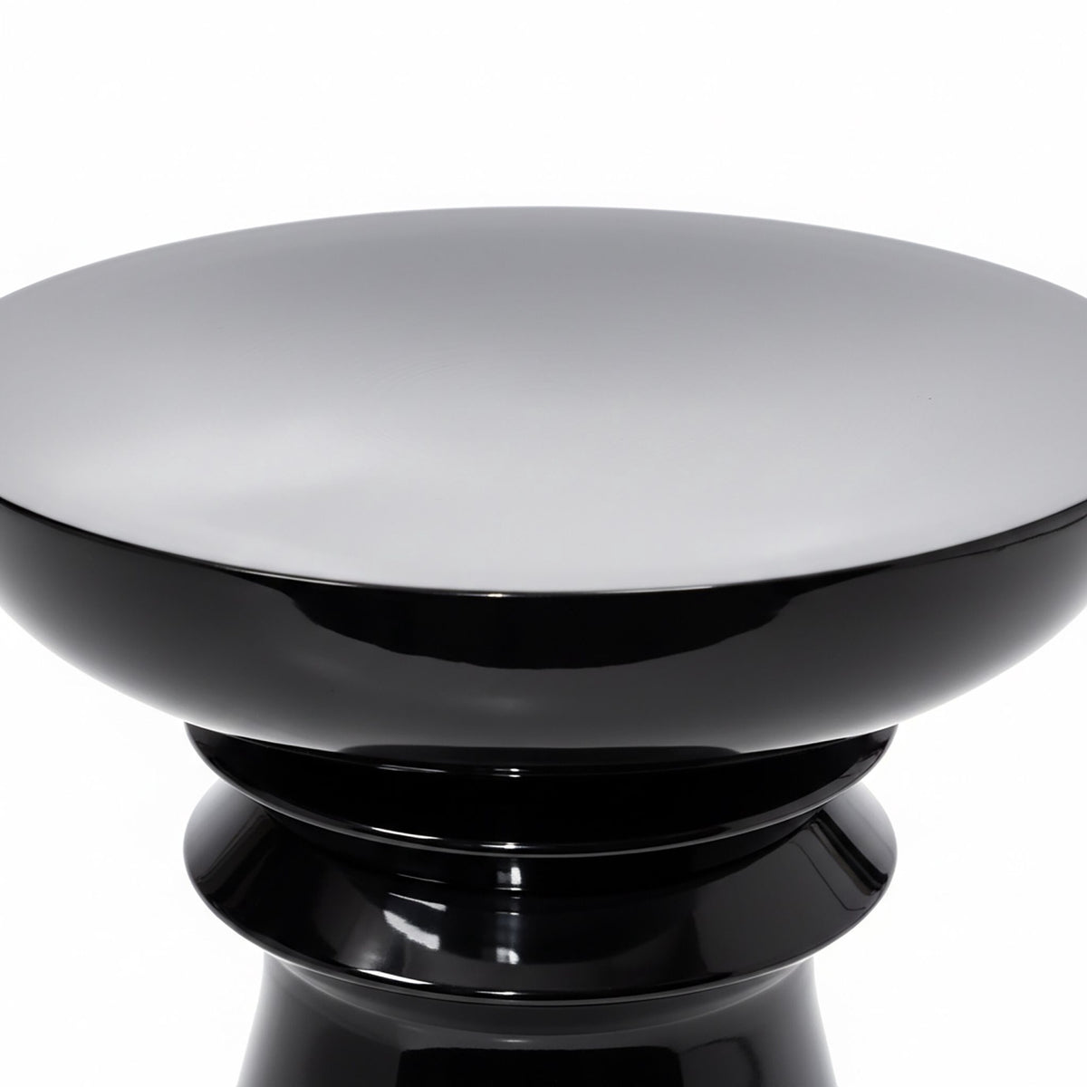 Side Table & Stool, Chess-Piece Silhouette Design