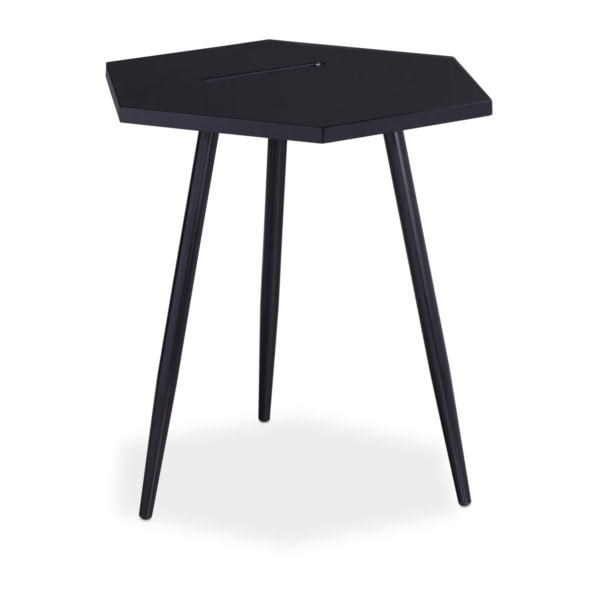 Side Table with Tablet Holder