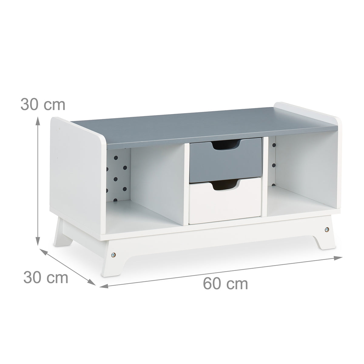 Sideboard for children 4 compartments