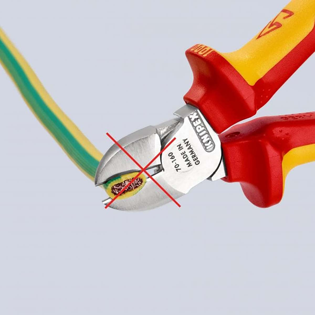 Side cutter VDE 160 mm