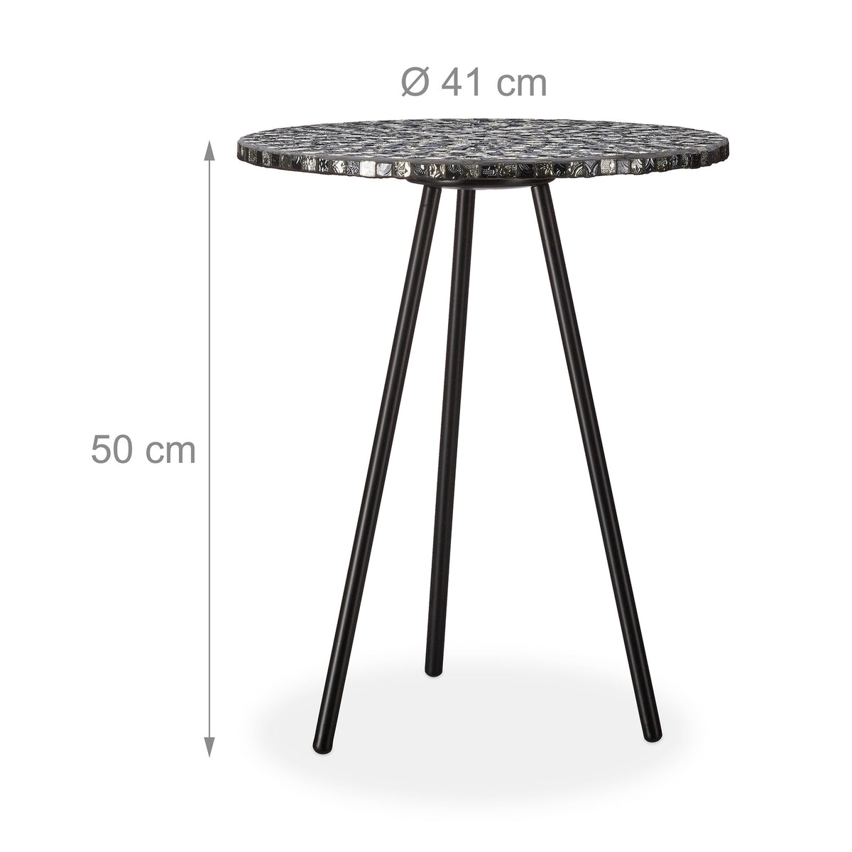 Side table mosaic