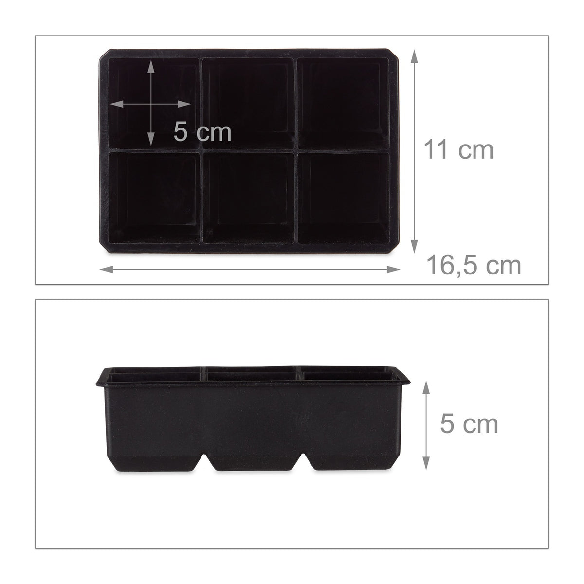 Silicone ice cube mold 5 cm