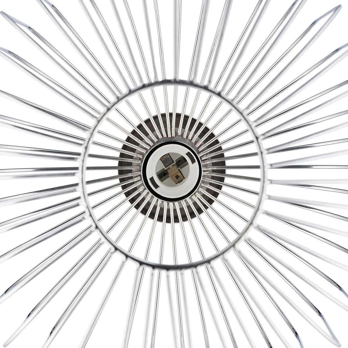 Silver Metal Pendant Lamp