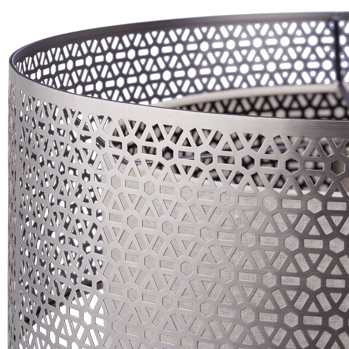 Silver pendant lamp
