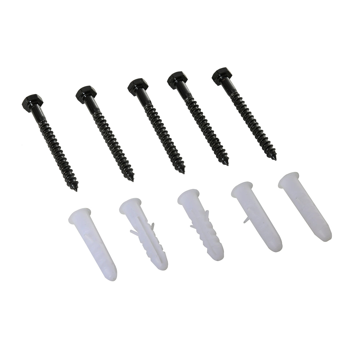 Sliding Door Fitting For Double Doors, Track With Accessories, Carbon Steel, Black, 200X0.6X18Cm