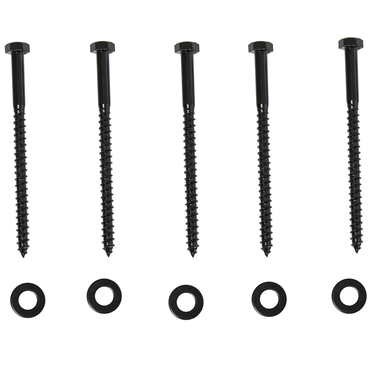 Sliding Door System For Wooden Sliding Door Track With 9 Accessories Carbon Steel Black