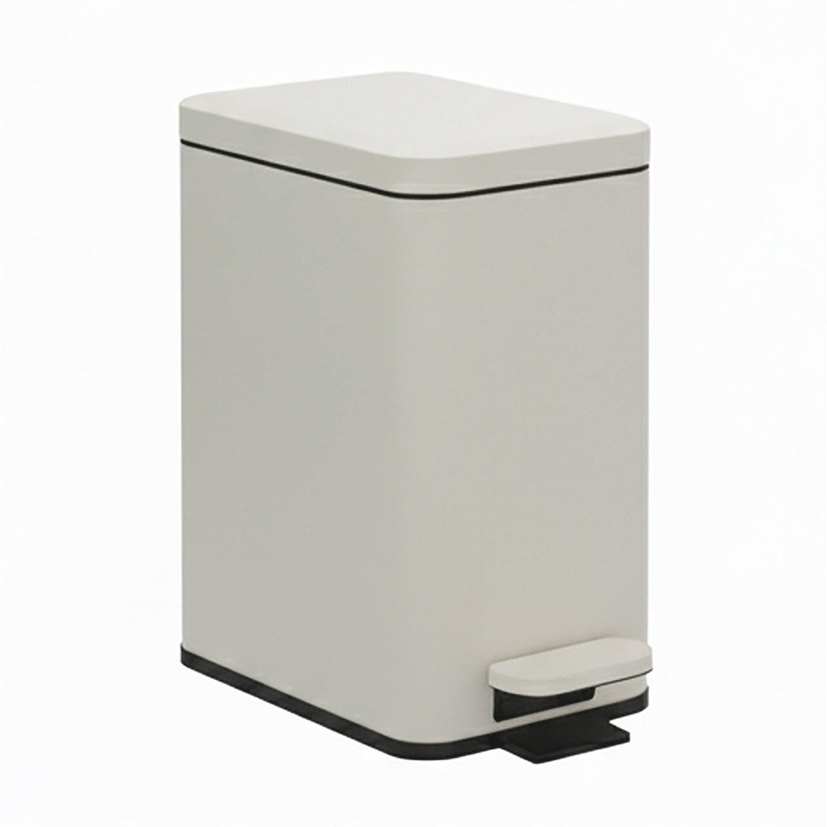 Slim Pedal Bin, 10L – Bathroom & Kitchen Waste