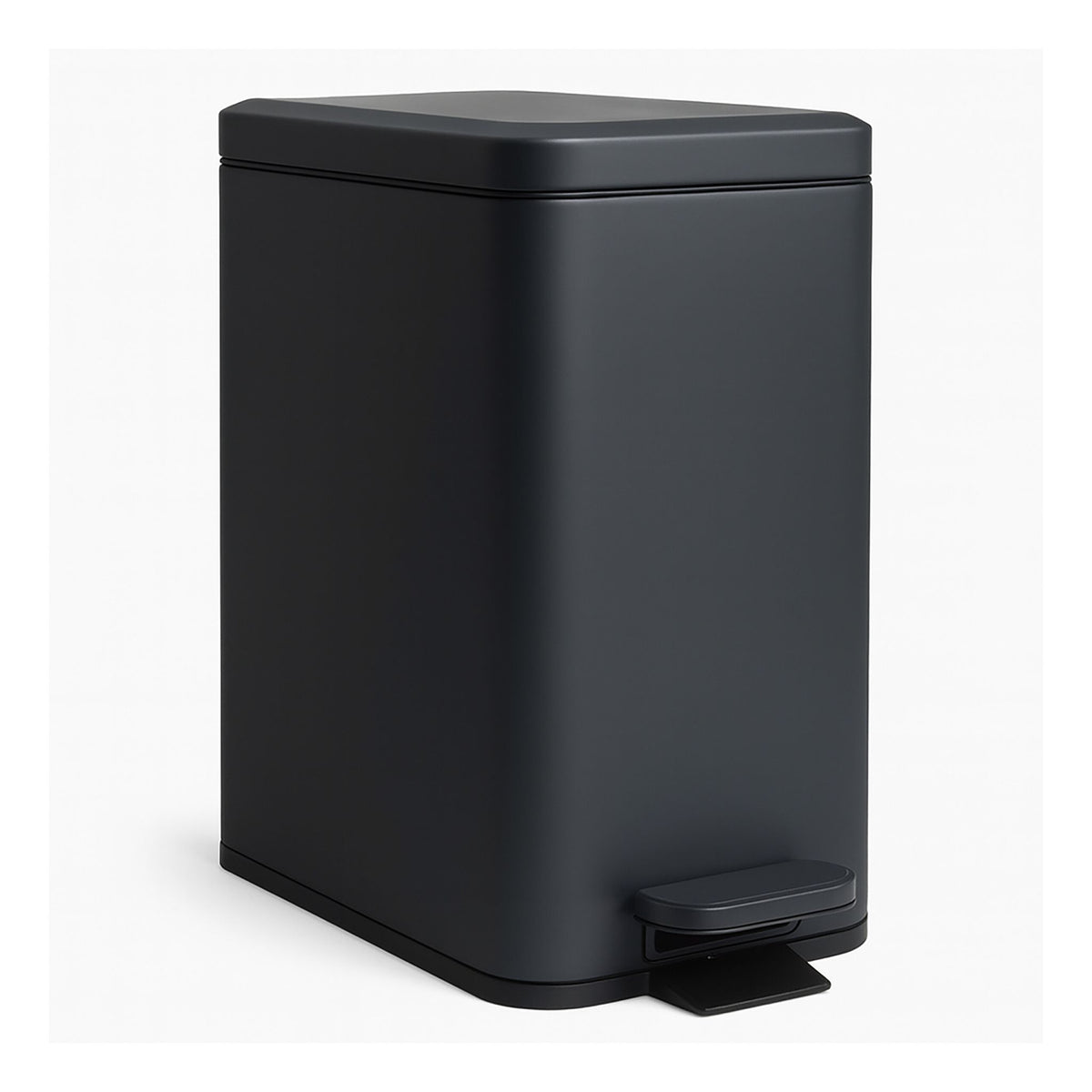 Slim Pedal Bin, 10L – Soft-Close, Hands-Free