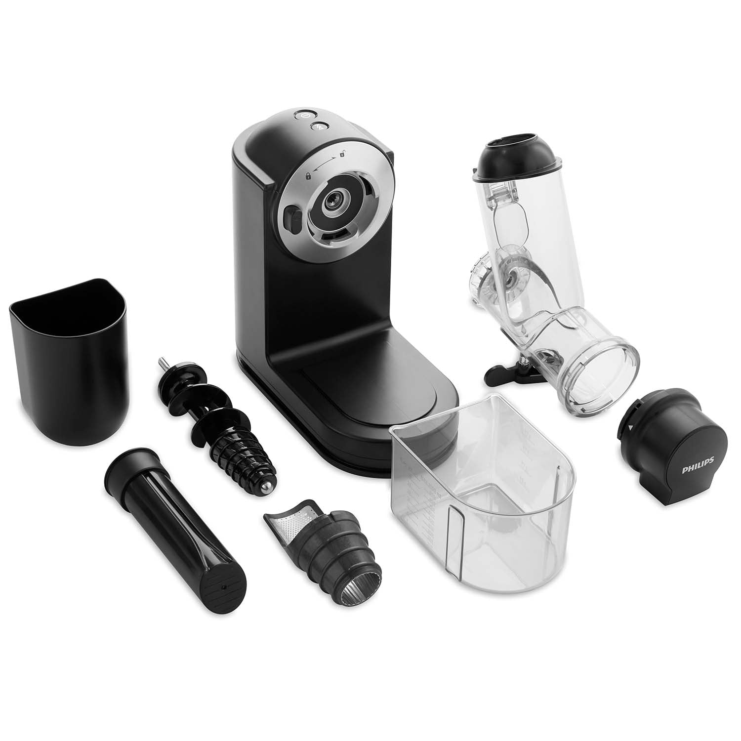 Slow Juicer XL, Black, Viva Collection