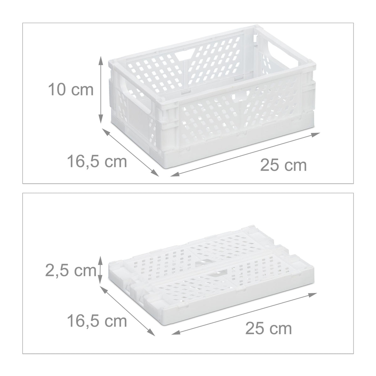 Small collapsible box set of 2