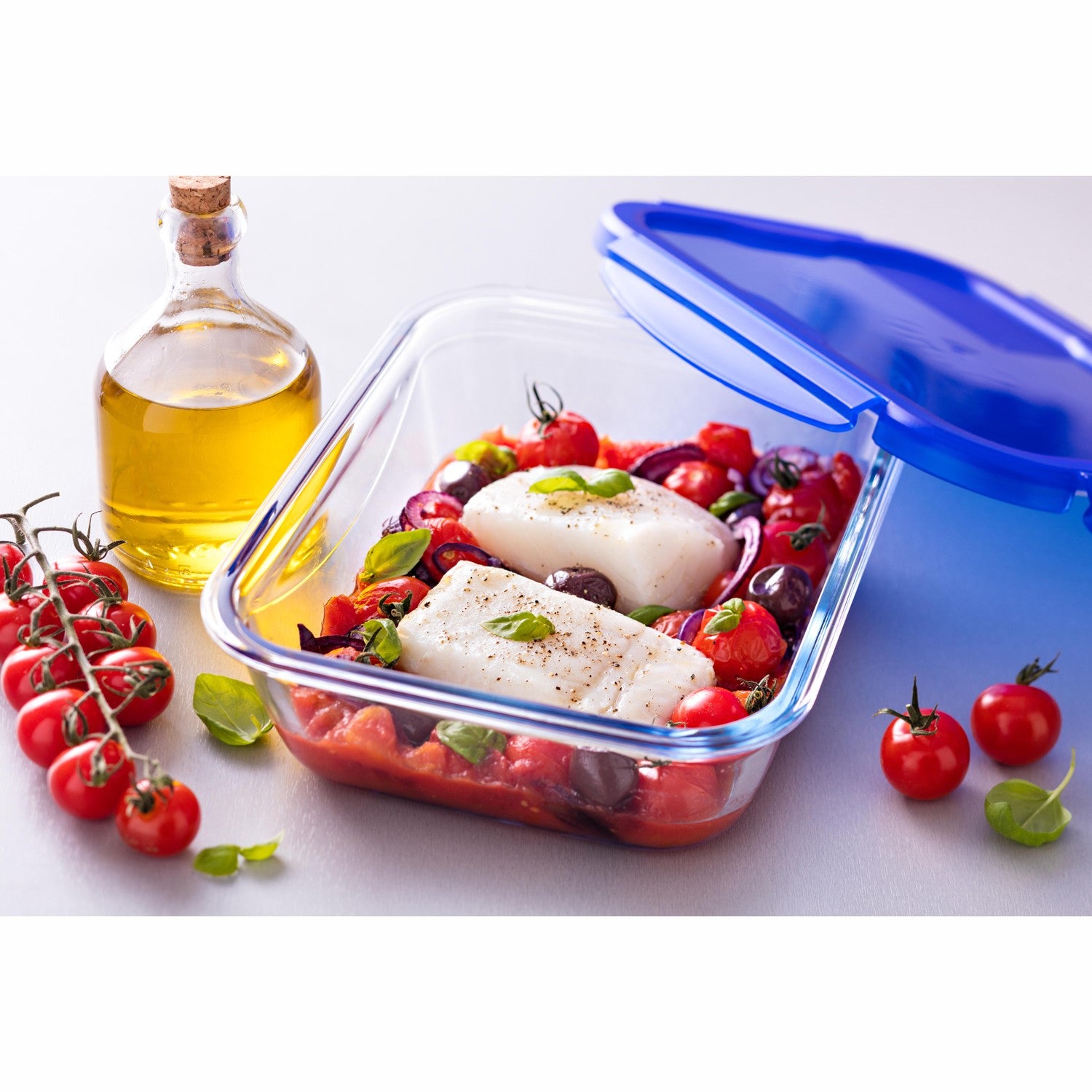 Small form with snap lid 21x15cm/0.8L