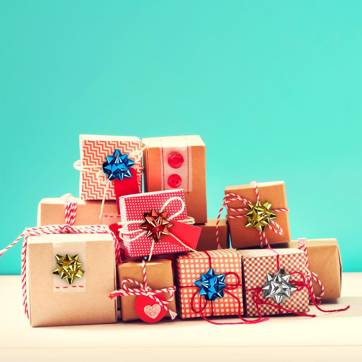 Small gift bows - 100 pcs